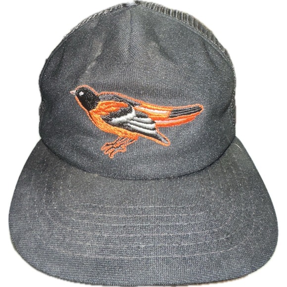 New Era Other - Vintage Baltimore Orioles New Era DuPont Visor Pro Design Medium-Large Mesh Hat